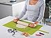 Joseph Joseph Silicone Roll-Up Pastry Mat with Measurements, Green