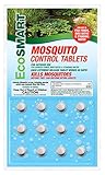 EcoSMART Organic Mosquito Control Tablets, Long Lasting Water Tablets, 12