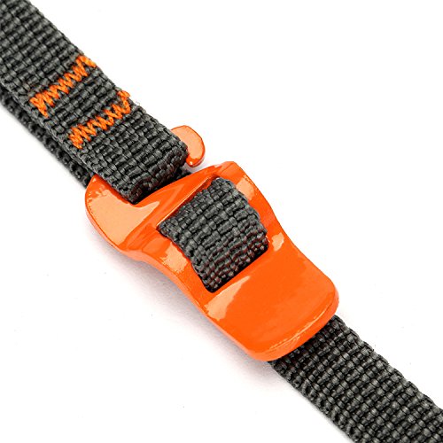 Camping & Hiking Tool - Outdoor Camp Binding Rope Tie-Up Ribbon Adjustable Puller Strap Buckle Hook Travel Luggage - Cover Slash Tight Lather Valid Shoulder Constricting Whip - 1PCs