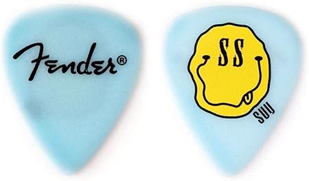 Amazon _ 【6枚セット】Fender Artist Signature Pick Sumire Yoshida_すぅ SILENT SIREN シグネチャー ギター ピック _ ギターピック _ 楽器