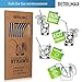 Set of 8 Stainless Steel Drinking Metal Straws 8.5