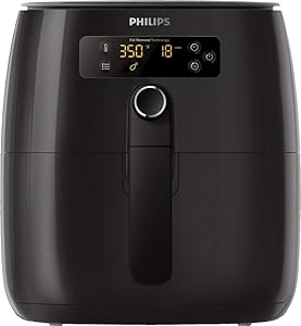 Philips Premium TurboStar 1.8lb/2.75qt Airfryer - HD9741/96 (Latest Model 2020) (Digital Black)