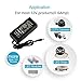 [UL Listed] 12V 6A 72W AC DC Power Supply Adapter (Input 110V-220V, Output 12 Volt 6 Amp 72 Watt) for CCTV Security Camera DVR, ZUEXT DC Converter LED Driver Lighting Transformer for LED Strip Light
