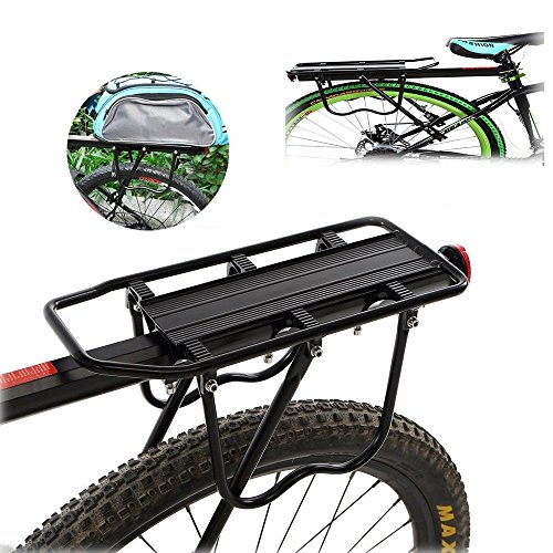 Meharbour Rear Bike Rack Stand, Universal Adjustable Bicycle Back