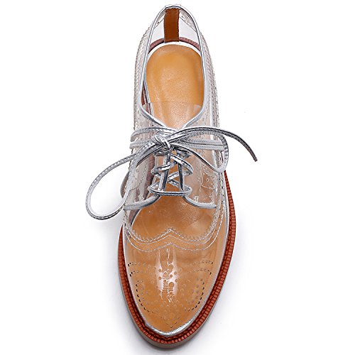 clear oxfords