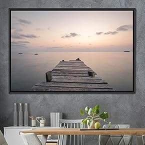 signwin Framed Canvas Wall Art Coastal Freedom Aerial...