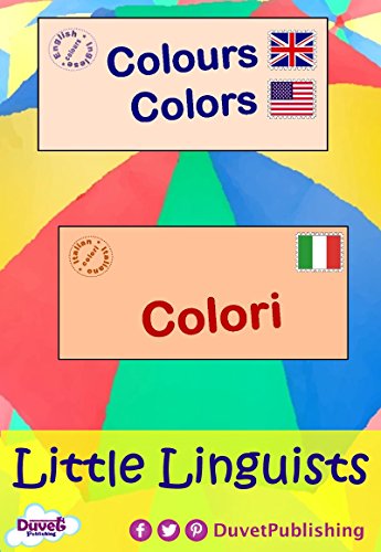 Colours Colors Colori Little Linguists English