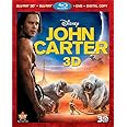 John Carter (Four-Disc Combo: Blu-ray 3D/Blu-ray/DVD + Digital Copy) [3D Blu-ray]