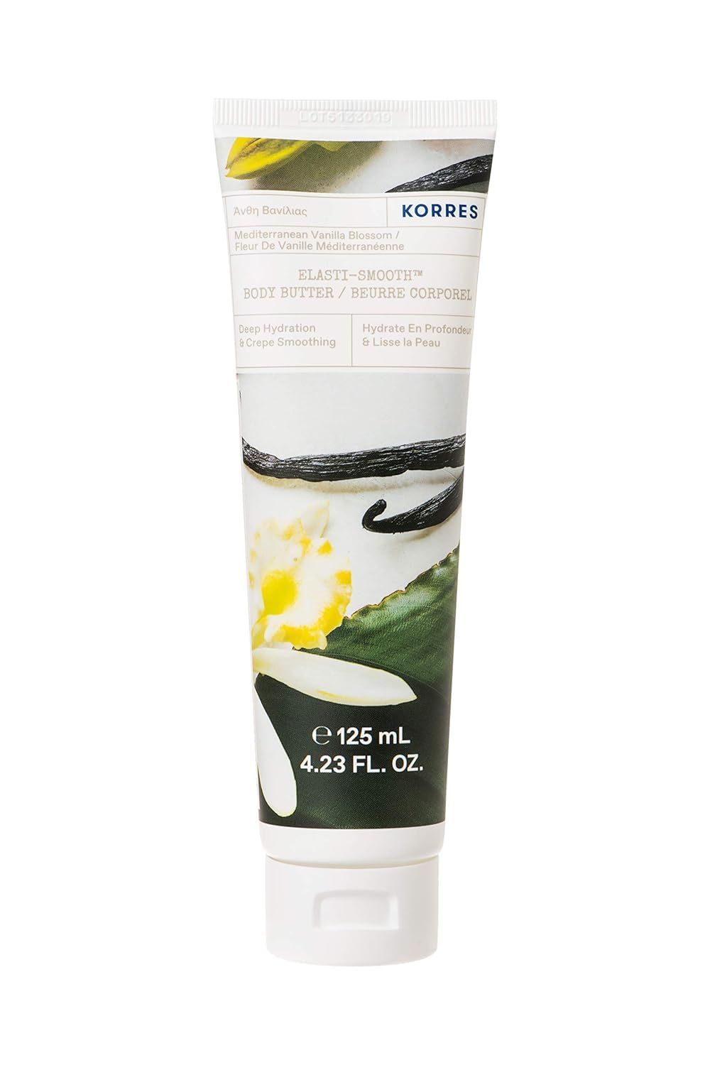 Korres Mediterranean Vanilla Blossom Elasti-Smooth Body Butter 125ml