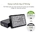 TOP-MAX 2-Pack LP-E10 Batteries and Rapid USB Charger for Canon EOS Rebel T3, T5, T6, Kiss X50, Kiss X70, EOS 1100D, EOS 1200D, EOS 1300D Digital Camera