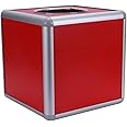 NUOBESTY 20CM Lottery Lucky Box Square Raffle Ball Game Box Multifunctional Storage Ticket Box Card Bonus Ball Storage Container