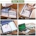 BoxLegend T Shirt Closet Organizer Clothing Dividers - 5 Pack Durable Stackable Shirt Receipt Board Shirt Folder File Organizer Clothes Organization System