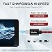 CLEEFUN USB Type C Charger Cable [2-Pack, 6ft] Fast Charging USB C Cord for Samsung Galaxy S10e S10 S9 S8 Plus S10+ S9+ S8+ Note 9 Note 8, LG G7 G6 G5 V40 V35 V30 V20, Google Pixel 2 XL, Nylon Braided