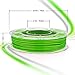 AMOLEN 3D Printer Filament, Temperature Color Change PLA Filament 1.75mm +/- 0.03 mm, 200G(0.44lb), Green to Yellow, Includes Sample UV Color Change Filament - 100% USA