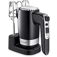 SHARDOR Hand Mixer Powerful 300W Ultra Power Electric Hand Mixer with Turbo for Whipping Mixing Cookies, Brownies, Cakes…
