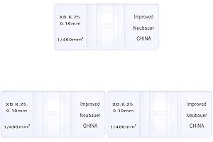 Hemocytometer Counting Chamber Tools 3 pcs Hemocytometer Cell Counting Chamber Kveik Yeast