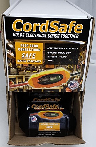 Cordsafe Extension Cord Connector with Water-Resistant Seal (20, Yellow) - Thumbnail 7