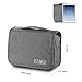 Travel Hanging Toiletry Bag-Toiletry Kit-Bathroom Storage Bag-Shower Bag-Large Traveling Cosmetic Makeup bag for Men and Wome（Gray）