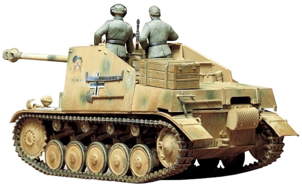 TAMIYA 35060 1:35 German Tank Destroyer Marder II (2) Model Kit, Plastic Kit, Assembly Kit, Detailed Replica, Tank Kit
