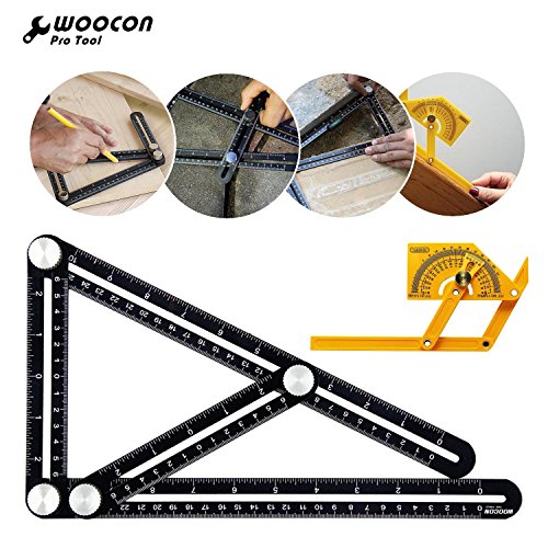 Angleizer template tool, aluminum metal universal angul…