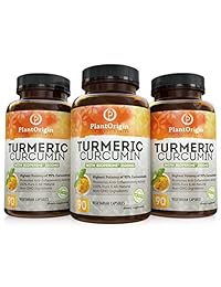 Curcumina Turmerica con Bioperina 1500 Mg. Máxima potencia disponible. Soporte óptimo de...