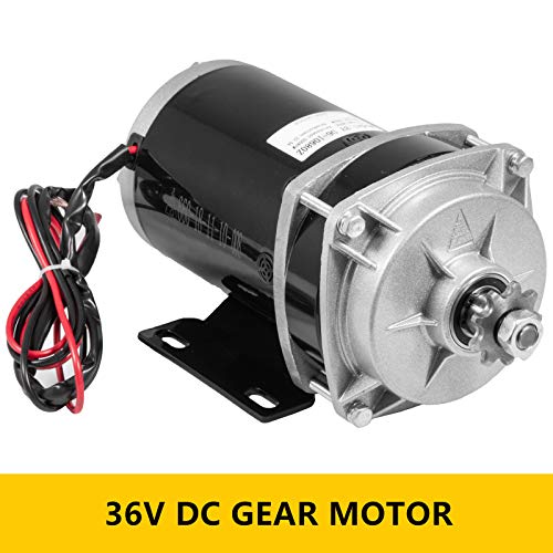 Mophorn 36 Volt 800 Watt Gear Reduction Electric Motor 11 Tooth Sprocket Rated Speed: 500RPM for electric ATV QUAD TRIKE GO-KART or DIY - Thumbnail 2