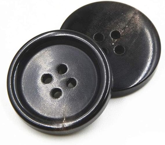 Pack De 40 Boutons Noirs Pour Vêtements - Couture, Chemise, Veste - Neuf - Marque Neotrims