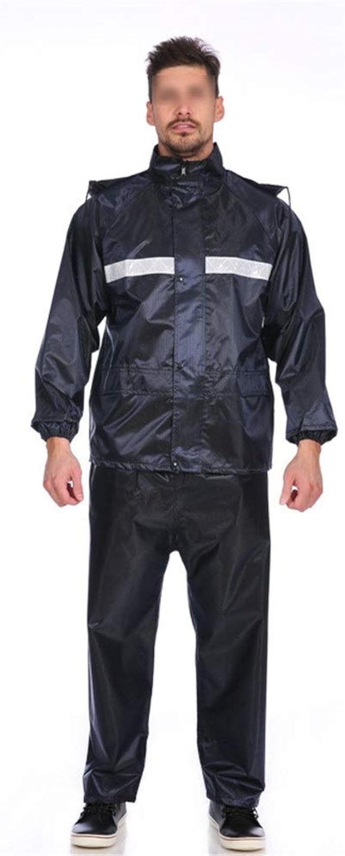 Waterproof Jacket Raincoat Reflective Safety Raincoat Tricolor Raincoat