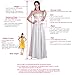 Dressylady Women's A Line Off The Shoulder Long Prom Evening Dress 12 Burgundy