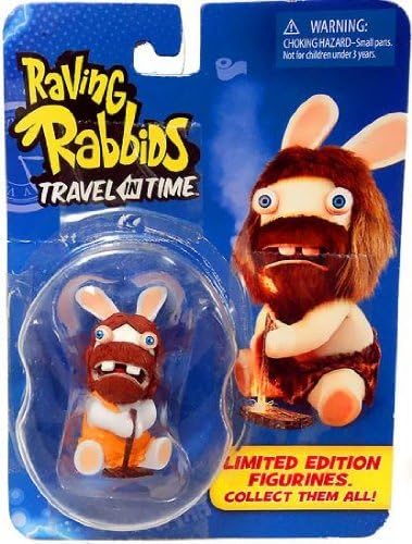 Raving Rabbids Travel in Time Collectible Figurine - Cave Man by Raving Rabbids