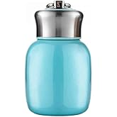 Upgrade Mini 9.46 oz Stainless Steel Water Bottle, Small Vacuum Insulated Water Bottle Leak Proof Sport Tumbler Cup Hot and Cold Water Bottle for Women Girls Kids Gift Milk Tea Lunch (Blue)