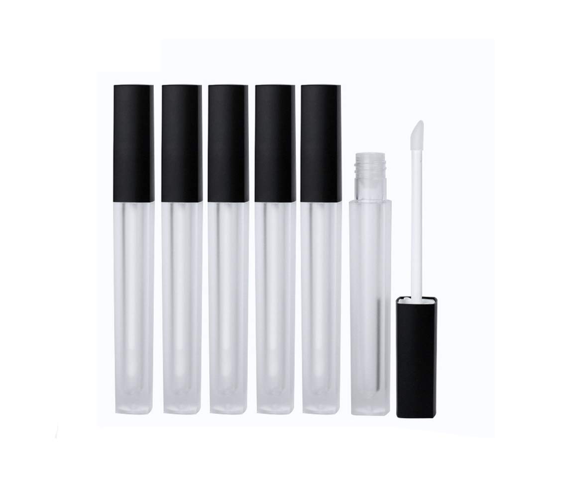Amazon.com : 6Pcs 4.5ML Plastic Empty Square Lip Gloss Tube Bottle Vials Container with Wand Brush Cap Application for DIY Lip Balm Lipstick Make Up Glaze : Beauty Amazon.com : 6Pcs 4.5ML Plastic Empty Square Lip Gloss Tube Bottle Vials Container with Wand Brush Cap Application for DIY Lip Balm Lipstick Make Up Glaze : Beauty