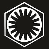 Star Wars - First Order Die Cut Premium Vinyl Decal - White 4