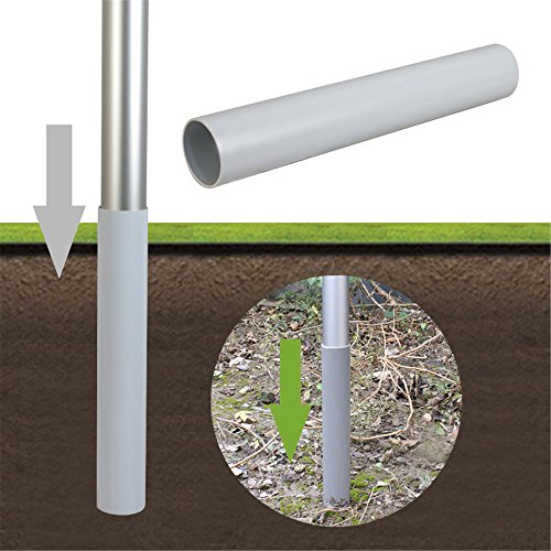 image for F2C 20FT Sectional Flagpole Kit Outdoor Halyard Pole W/1 US American 3