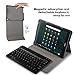 IVSO Acer Chromebook Tab 10 Tablet Case with Keyboard - Ultra Lightweight Portfolio Detachable Wireless Keyboard Front Prop Stand Case/Cover for Acer Chromebook Tab 10 Tablet (Black)
