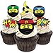 KREATWOW Ninja Cupcake Toppers for Ninja Birthday Party Supplies