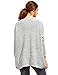 ROMWE Women's Basic Long Sleeve V-Neck Knit Loose Casual Oversized Sweater
