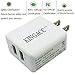 KingAcc Wall Charger with USB Outlet (3-Pack 10W Dual Port)