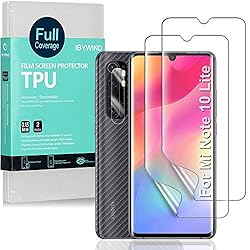 Ibywind Screen Protector For Mi Note 10 Lite,with