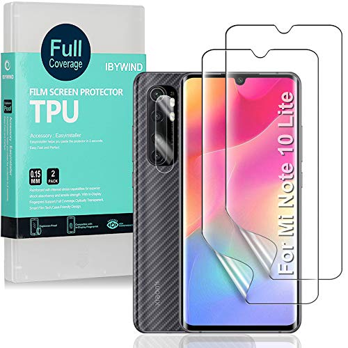 Ibywind Screen Protector For Mi Note 10 Lite,with