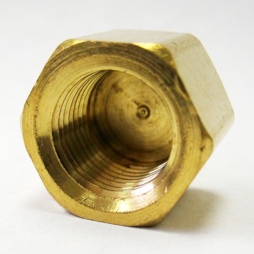 3/4" NPT Female Brass Pipe Cap/End/Plug