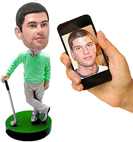Your Own Bobblehead Custom Made - Golfer
