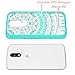 Moto G4 / G4 Plus Clear Case with Screen Protector, AnoKe [Scratch Resistant] Colorful Mandala Flower Dream Catcher Slim Acrylic For Motorola Moto G 4th Gen / G Plus 4th Generation CH TM Mint