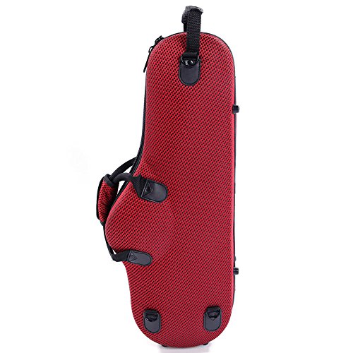High Grade Durable Cloth Alto Saxophone Case Saxophone Box (Red)