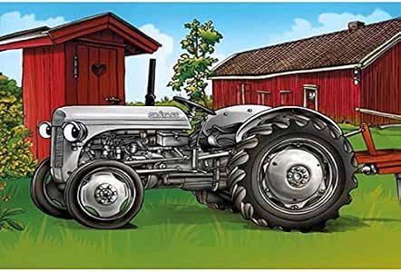 Amazon.com: DIY 5D Diamond Painting Tractor by Number Kits for Adults