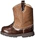 Baby Deer Western Boot (Infant/Toddler),Brown,4 M US Toddler