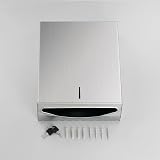 Modunful Paper Towel Dispenser Wall Mount Stainless Steel Large Capacity view 7