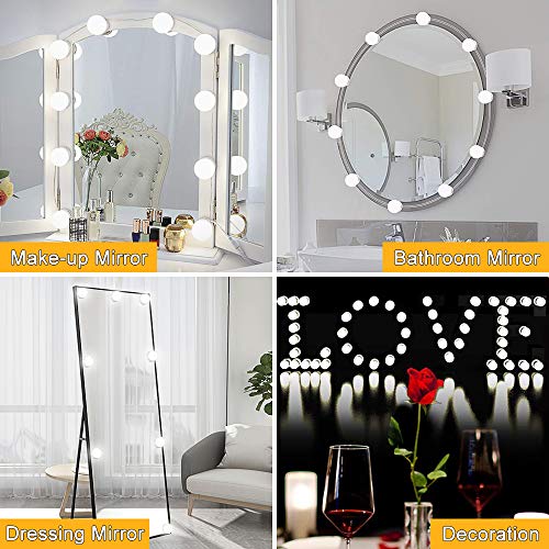 Vanity Lights for Mirror DIY Hollywood Lighted Makeup Vanity Mirror