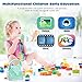 Kids Mini Projector, ROTEK Kids Stories Zoomable Video Projector, Songs and Animations Player with 32GB TF Card, Home & Outdoor Projector Gifts for Kids (Blue).thumb 1