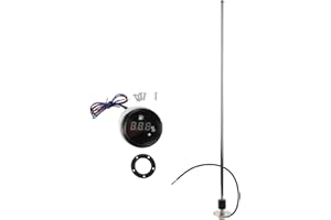 A ABSOPRO 813mm Fuel Sending Unit and Gauge Kit 32" for Boat Car Truck RV Fuel Sending Unit Marine Fuel Sender Unit